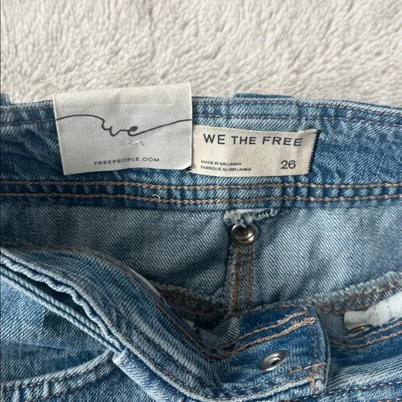 We The Free Astoria Denim Maxi Skirt Sz- 26